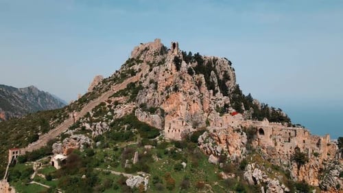Castle at top of the mountain