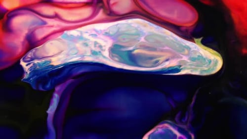 Fluid Art with Vibrant Colors