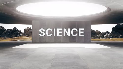 Modern 3D Science Title Reveal Intro