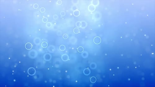 Animation d'arrière-plan Graphiques animés Blue Ring