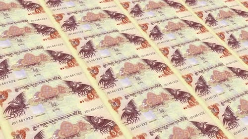 Monnaie du Bhoutan/5 Ngultrum bhoutanais 4K