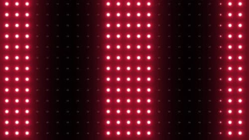 4k Red Led Lights Loop