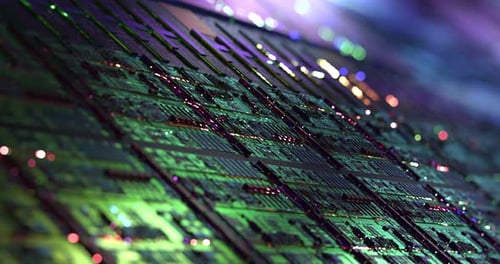 KI-Technologie, Hardwarekonzept für künstliche Intelligenz.