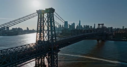 Williamsburg Bridge in New York City