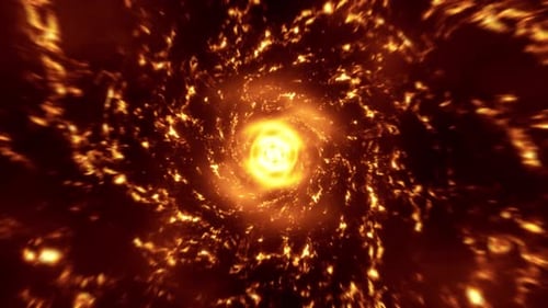 Spiralflammentunnel 4K 01