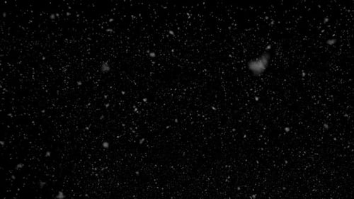 Dynamic Falling Snow Overlay for Winter Scenes