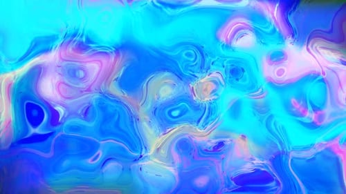 Vibrant Fluid Abstract Colors Flowing Loop Animation Background