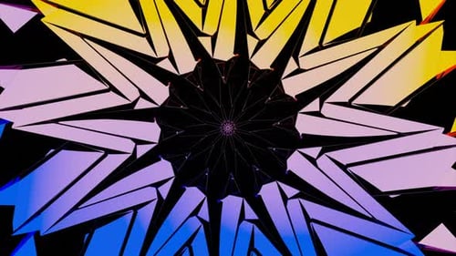 Une étoile brillante aux nuances violettes