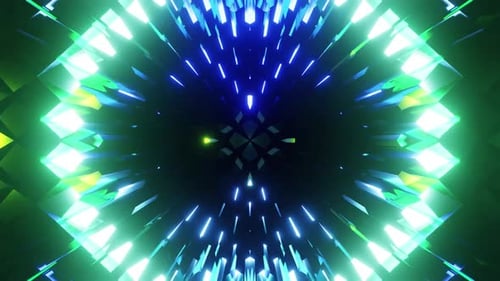 Blau Aqua Neuer Equalizer Vj Loop Hintergrund 4K