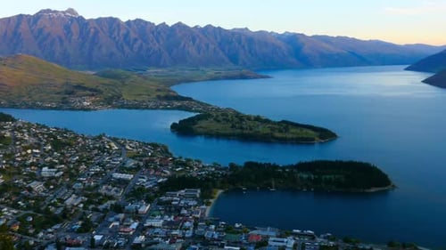 Queenstown New Zealand Twilight