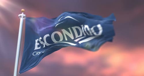 Realistic Waving Flag Animation for City Branding