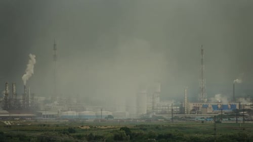 Oil and Gas Refinery Plant