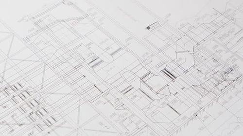 Le
concepteur examine les données du bâtiment le plus complet du bâtiment. Gros plan