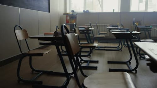 Empty School Room