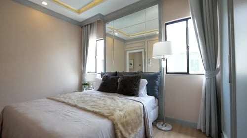 Luxurious Bedroom with Stylish Interior Design