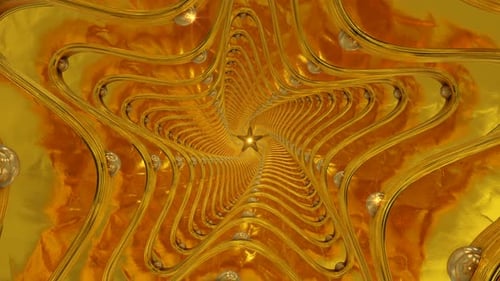 Tunnel Sterne Twist