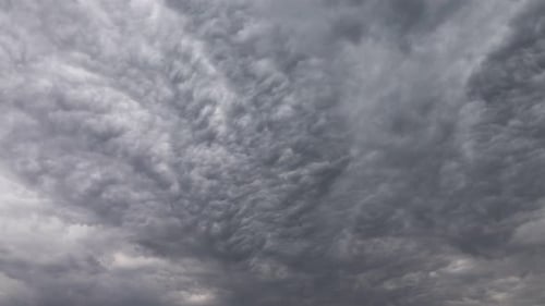 Dramatic Time-Lapse of Storm Clouds Overhead