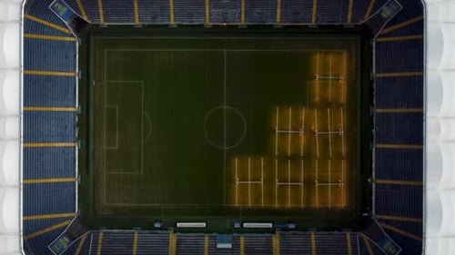 Rostovarena Football Stadium Aerial View