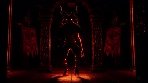 Ziege Dämon Baphomet VJ Loop