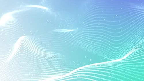 4K abstrakter Wellen-Hintergrund - Loopable