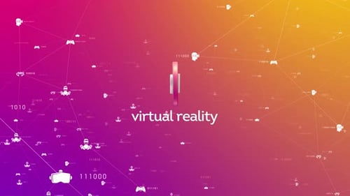 Animación de realidad virtual VR 4K