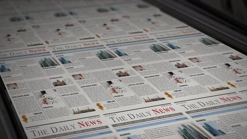 Printing Newspaper