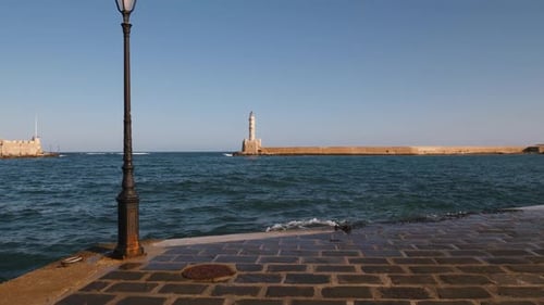 Old Harbour And Lighthouse