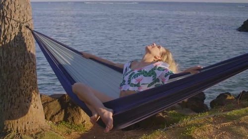 Girl In The Hammock