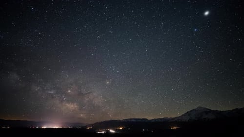 Time Lapse Of The Milky Way