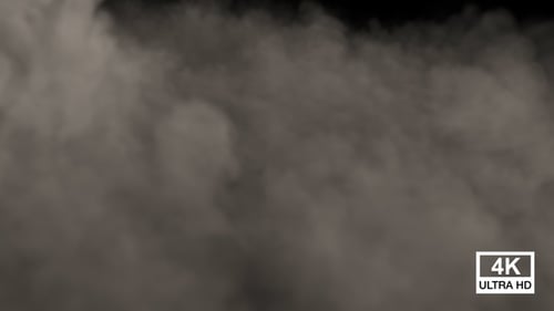 Realistic Smoke Fog Element Transition Overlay