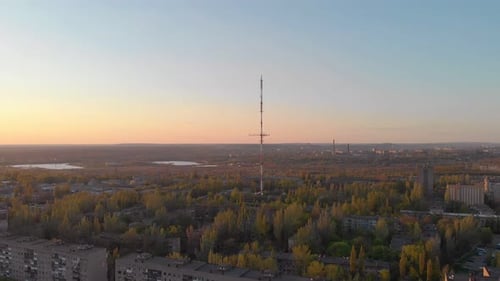 Old TV Tower Landscape