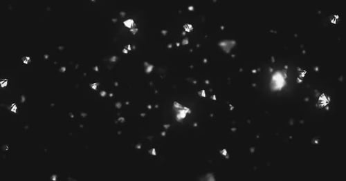 Abstract Sparkling Diamonds and Glitter Background Loop