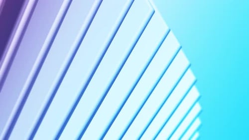 Abstract Geometric Looping Background Animation with Gradient Colors