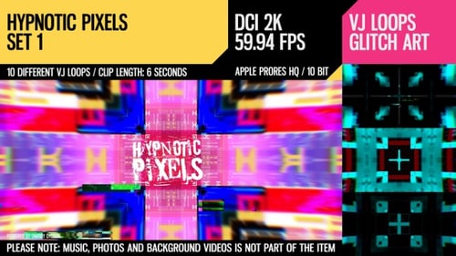 Hypnotic Pixels (2K Set 1)