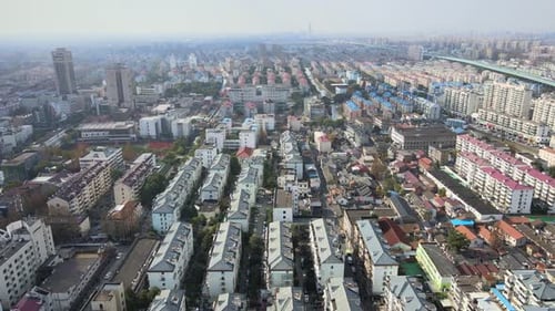 Urban Residential Area, Aerial China