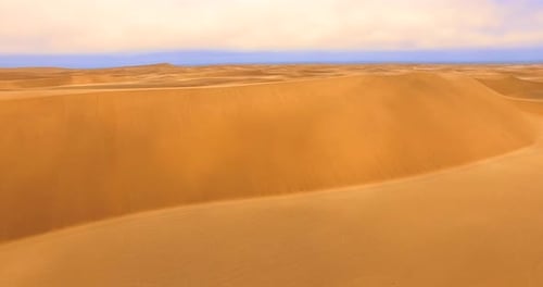 Bright Orange Dunes, Ever-changing Towers of Sand, Arid Landscape of the World’s Oldest Desert