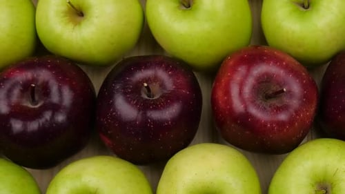 Vibrant Variety of Fresh Apples