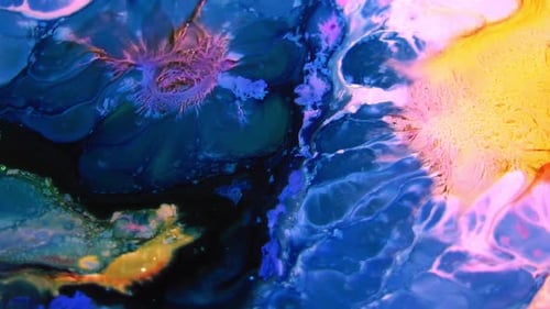 Mixing Of Colors Texture
