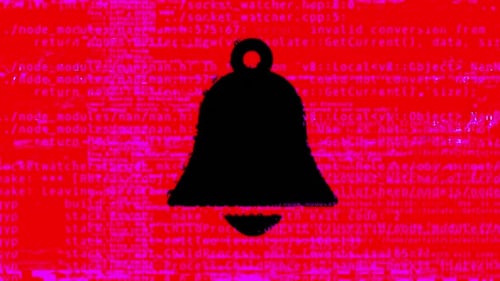 4k Bell Glitch Transition