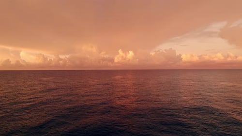 Sunset On The Sea