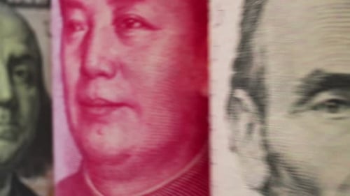 Foreign Currency Money Exchange Concept