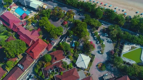 Flight Overlooking the City of Bali on the Indian Ocean 29