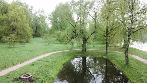 Frühling In Einem Landgut