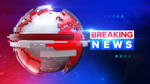 Breaking News Background Seamlessly Loop