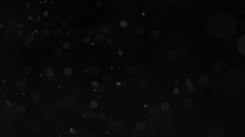 Gouttes d'eau sur verre sur fond noir.