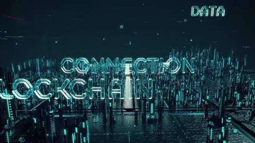 Futuristic Neon Digital Technology Titles