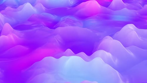 Purple Gradient Fluid Loop