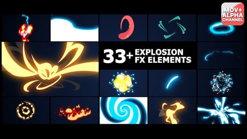 Flash FX Elements Pack 02 | Motion Graphics