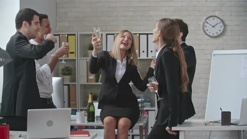 Festa no escritório