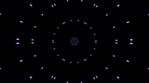Rayons néons violets volants de lumière vive